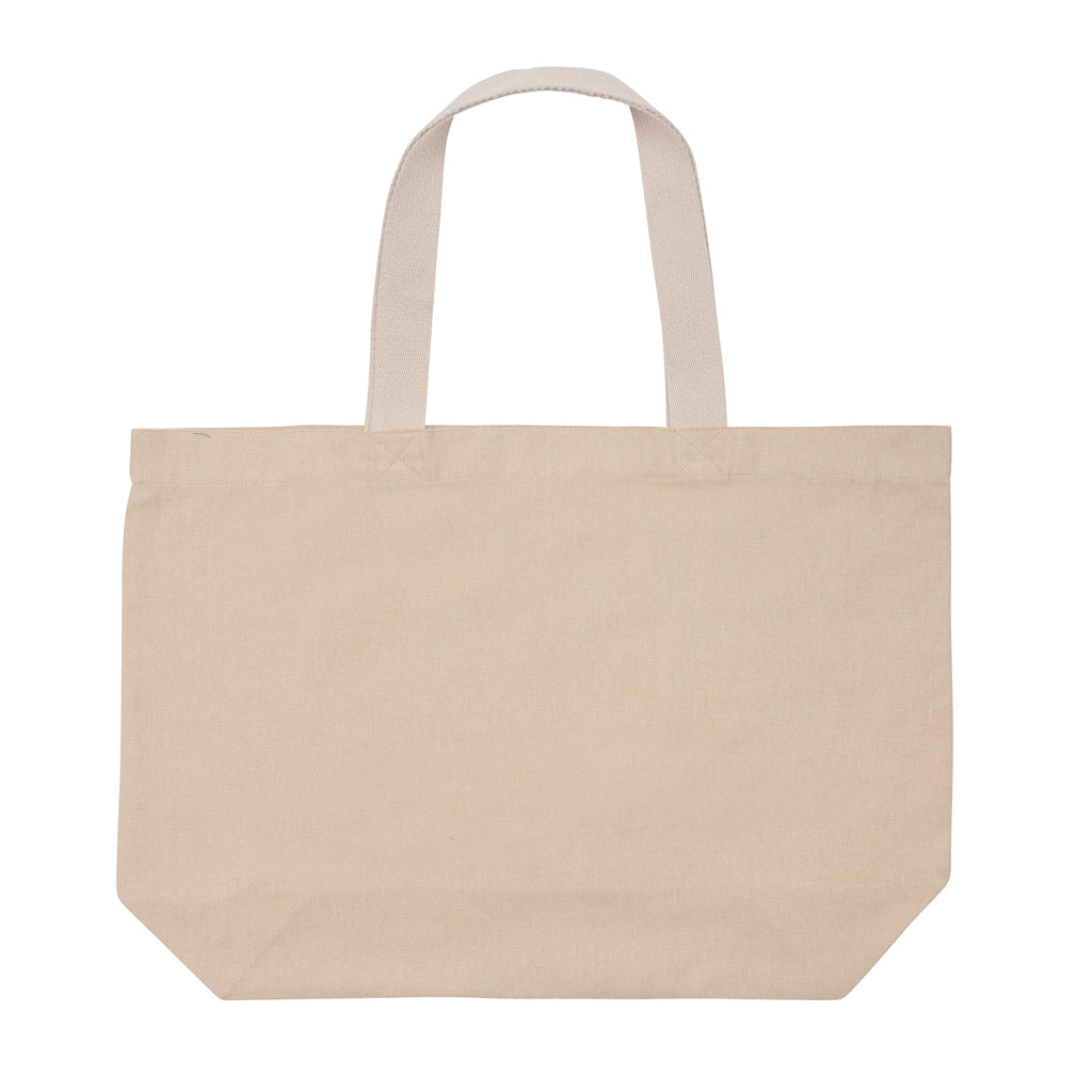 Impact Aware™ 240g/m² große Tasche aus rCanvas, ungefärbt – braun