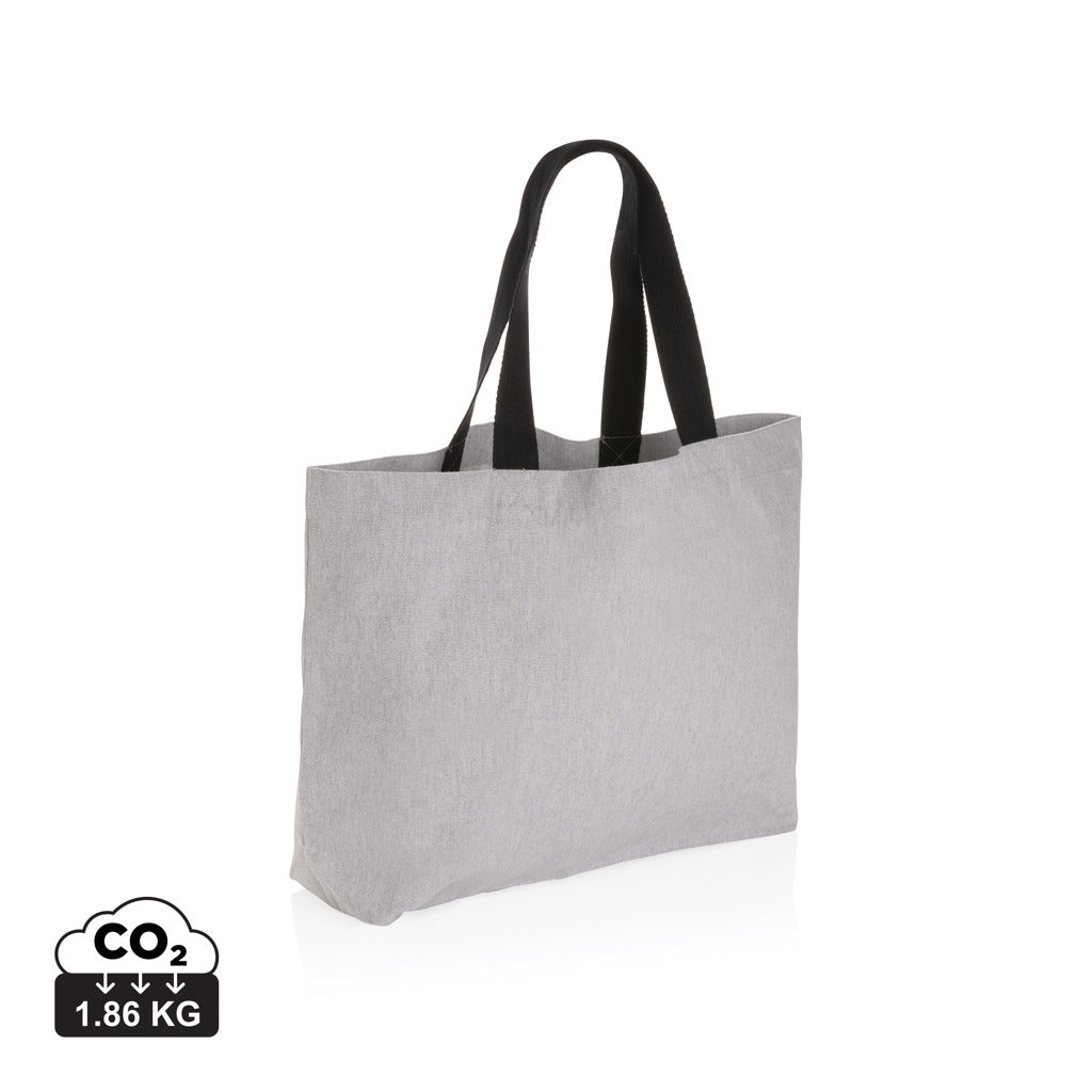 Impact Aware™ 240g/m² große Tasche aus rCanvas, ungefärbt – grau