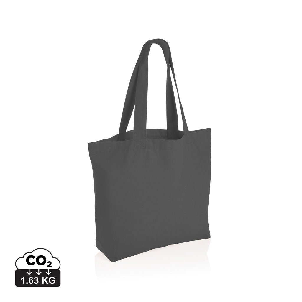 Impact Aware™ 240g/m² rcCanvas Shopper + Tasche, ungefärbt – anthrazit
