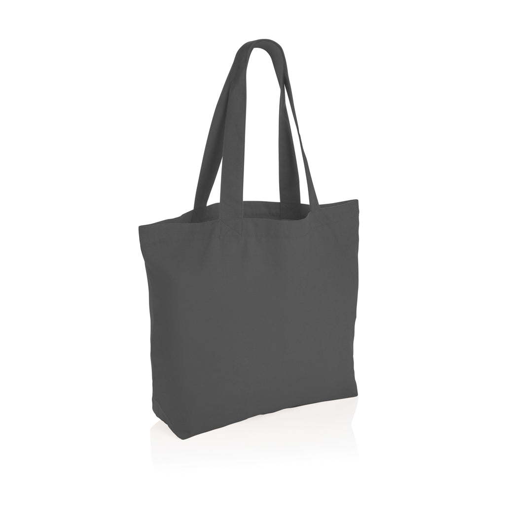 Impact Aware™ 240g/m² rcCanvas Shopper + Tasche, ungefärbt – anthrazit
