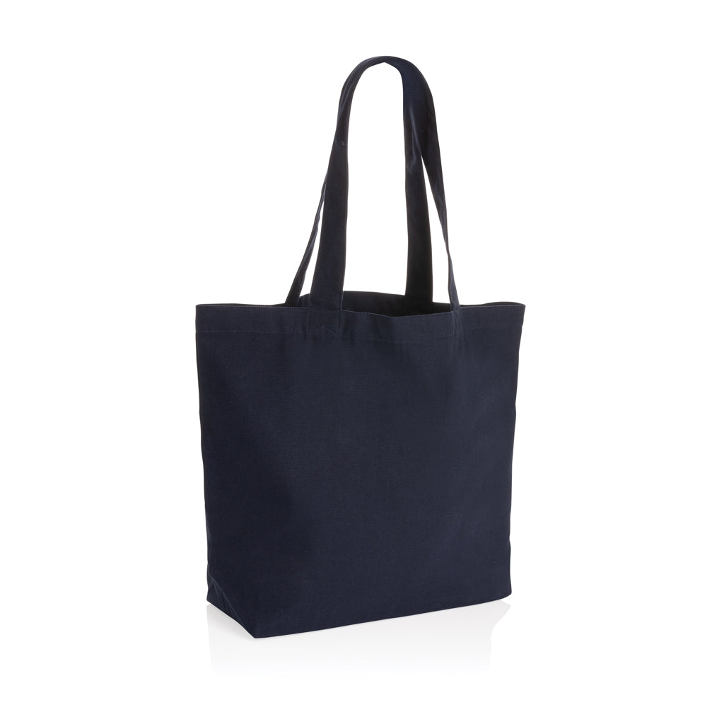 Impact Aware™ 240g/m² rcCanvas Shopper + Tasche, ungefärbt – navy blau