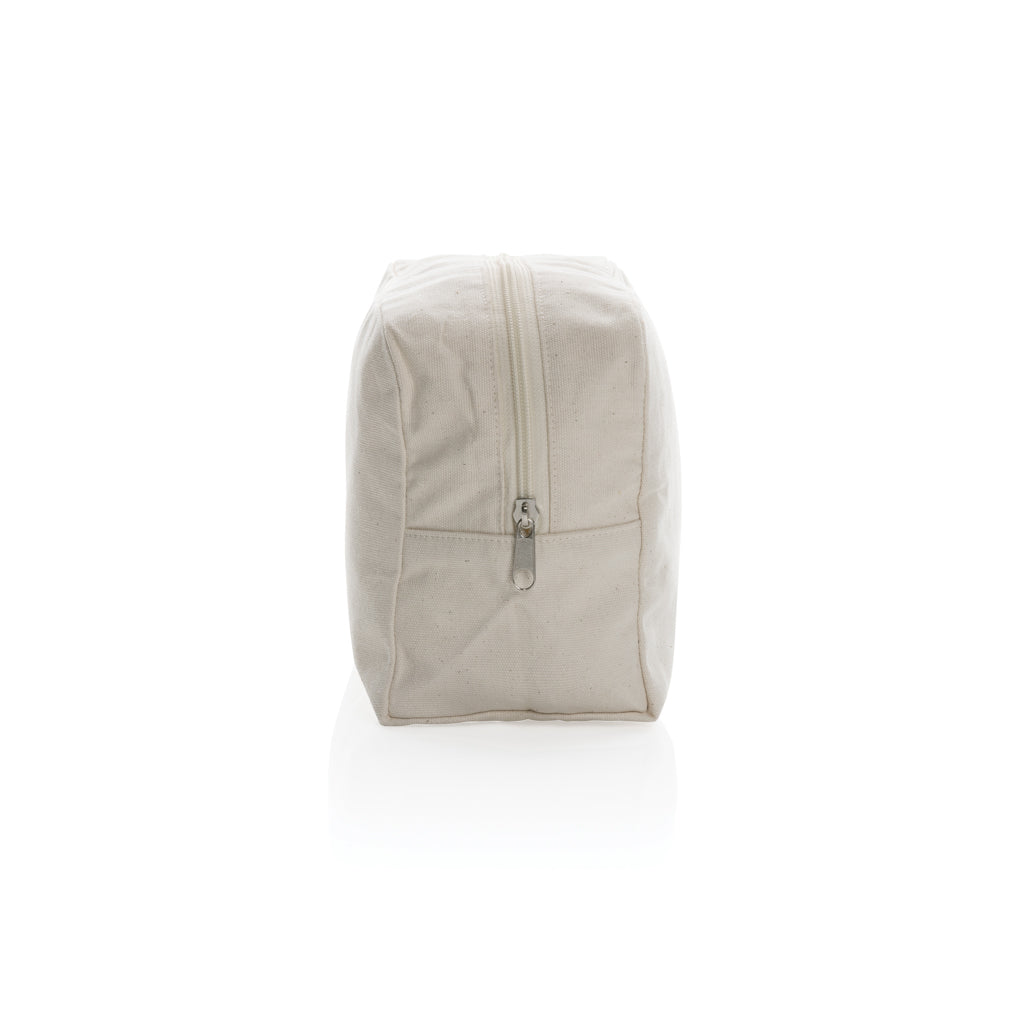 Impact Aware™ 285g/m² Kosmetiktasche aus ungefärbtem Canvas – off white
