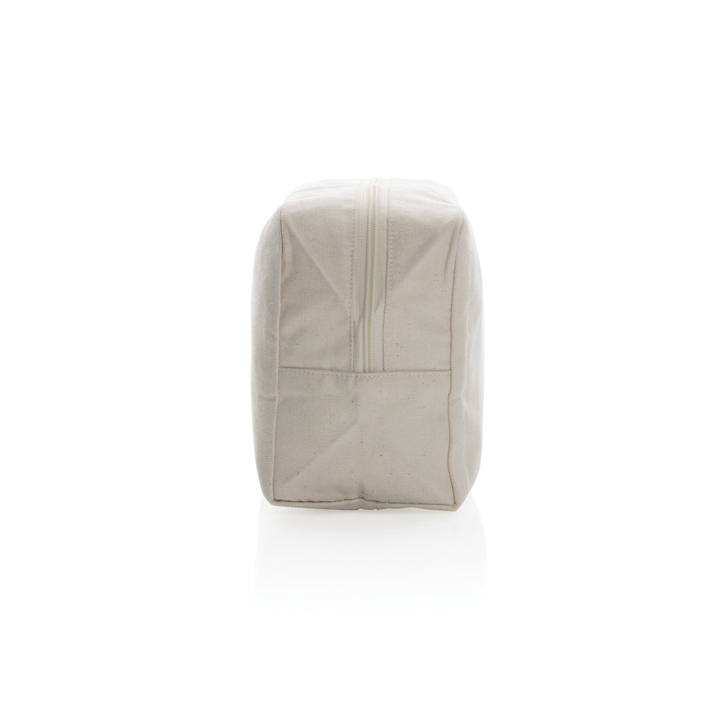 Impact Aware™ 285g/m² Kosmetiktasche aus ungefärbtem Canvas – off white
