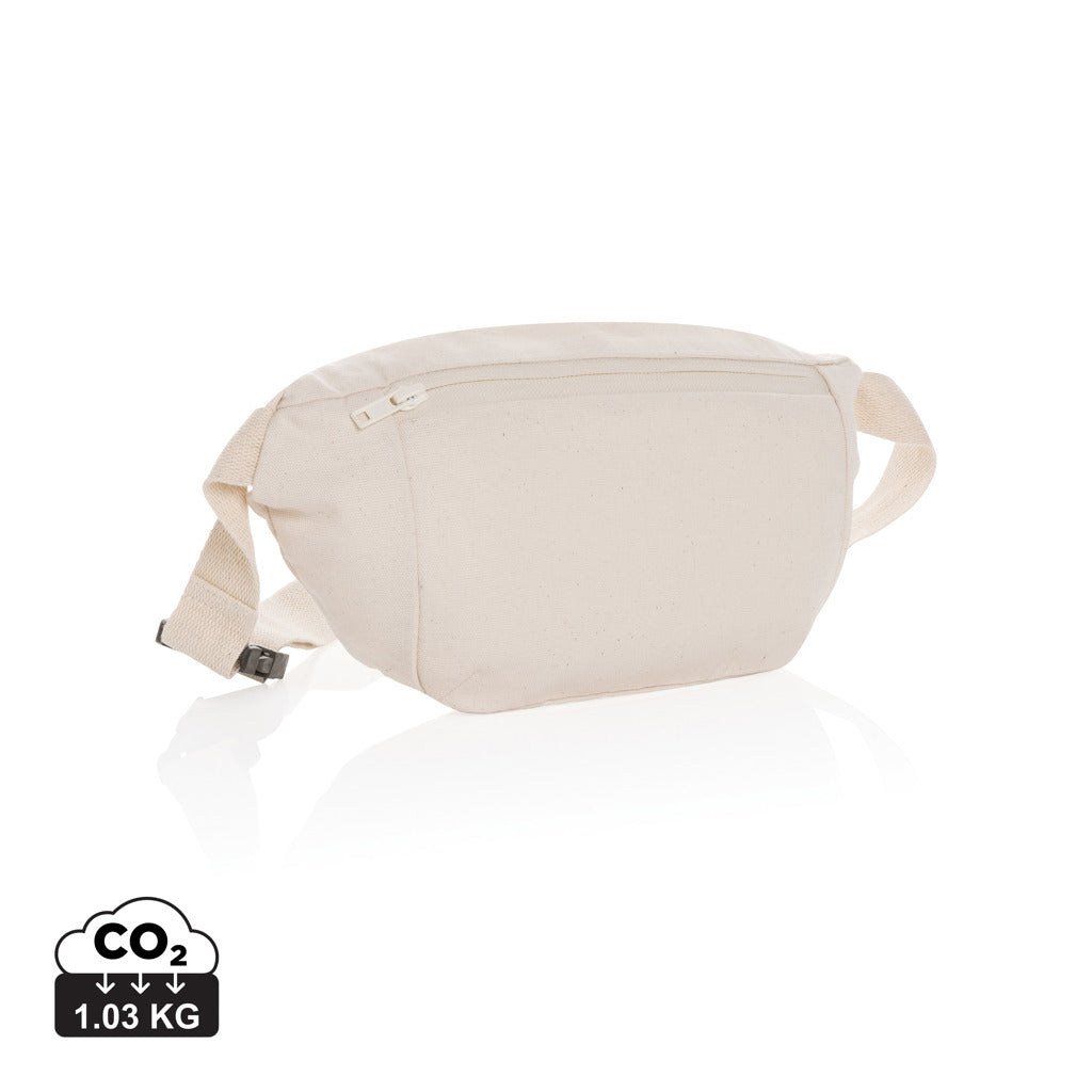 Impact Aware™ 285g/m² ungefärbte rCanvas-Gürteltasche – off white