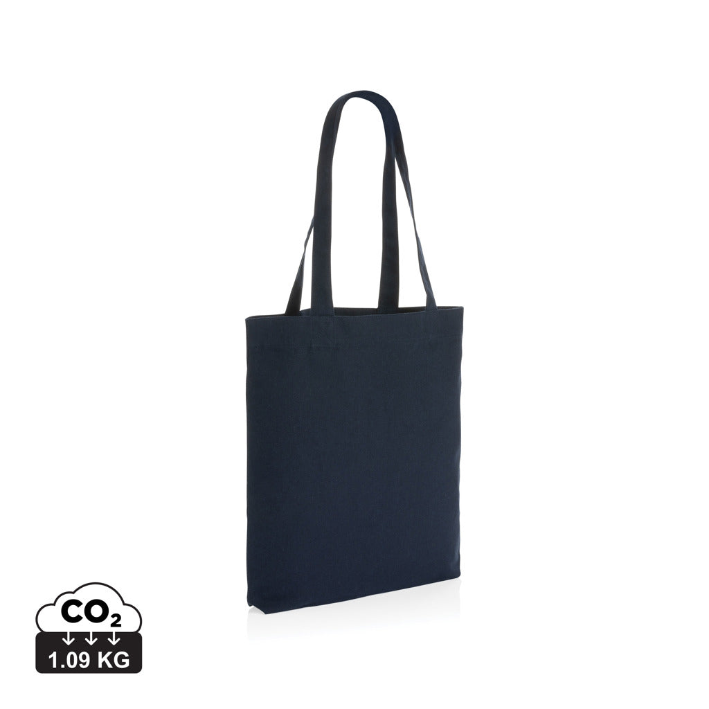 Impact Aware™ 285g/m² ungefärbte rCanvas-Tragetasche – navy blau