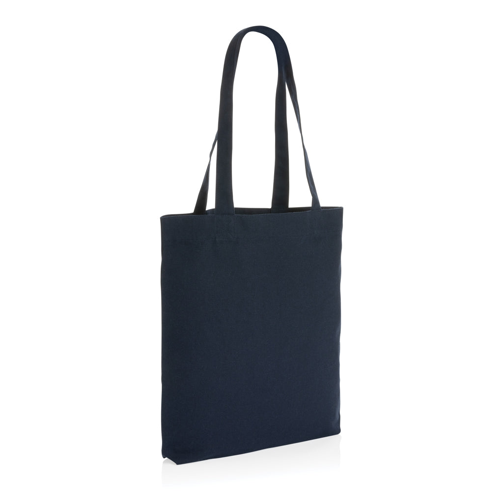 Impact Aware™ 285g/m² ungefärbte rCanvas-Tragetasche – navy blau