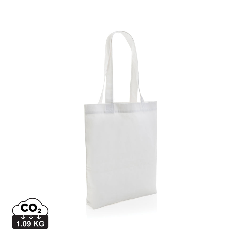 Impact Aware™ 285g/m² ungefärbte rCanvas-Tragetasche – weiß