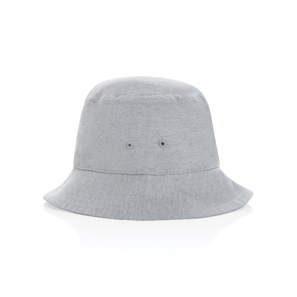 Impact AWARE™ 285g/m² ungefärbter rCanvas-OneSize-Fischerhut – grau