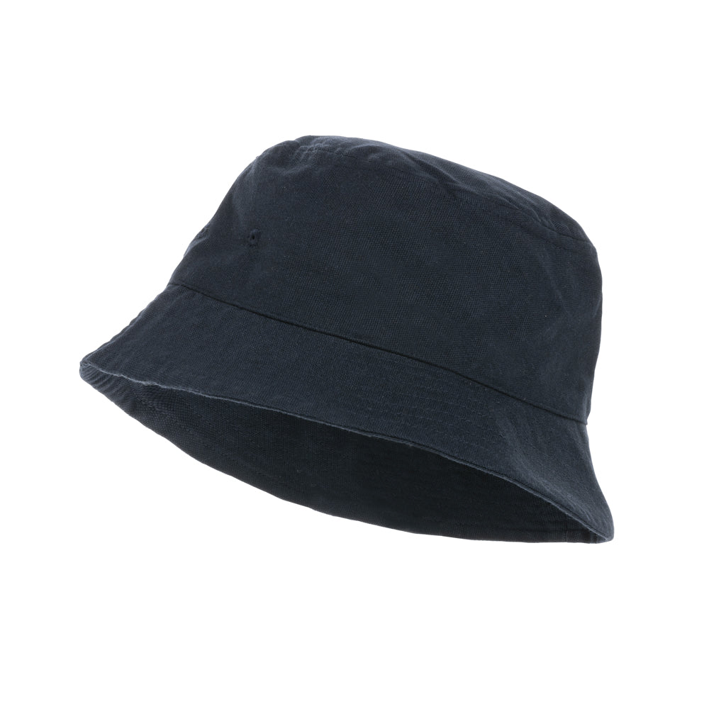Impact AWARE™ 285g/m² ungefärbter rCanvas-OneSize-Fischerhut – navy blau