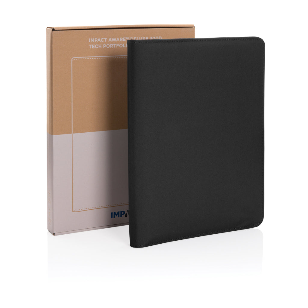 Impact Aware™ Deluxe 300D Tech Portfolio mit Reißverschluss