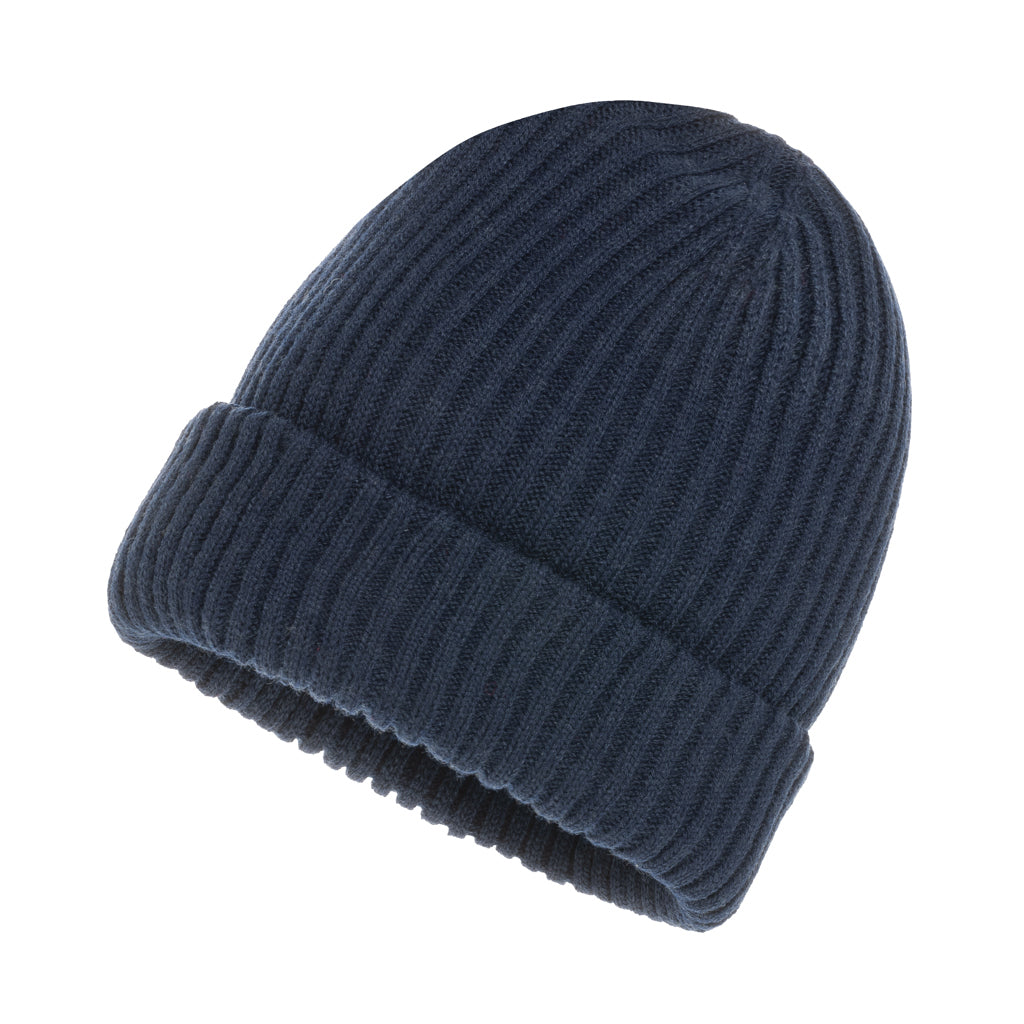 Impact AWARE™ Polylana® doppelt gestrickte Mütze – navy blau