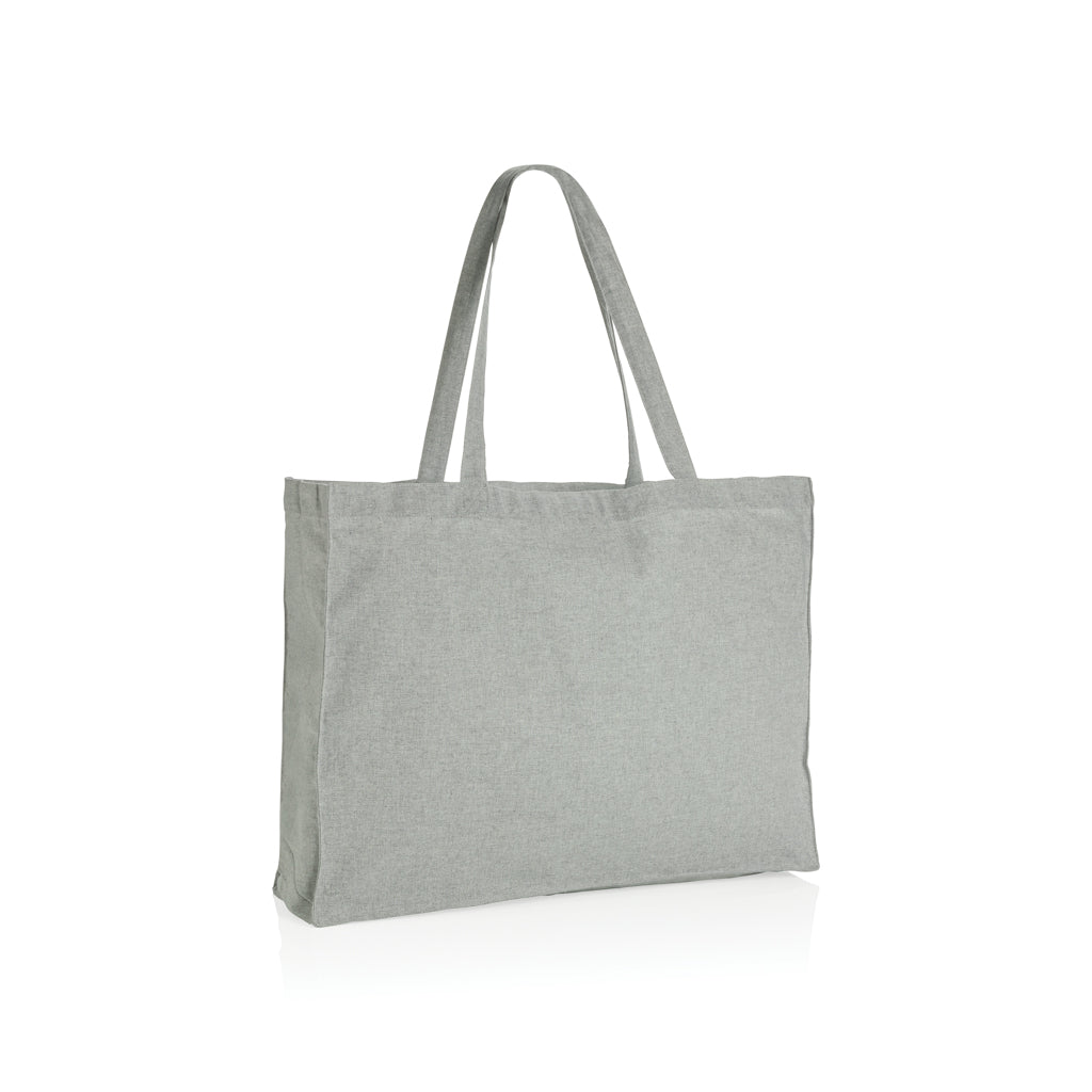 Impact AWARE™ recycelte Baumwoll-Shopper 145gr – grau