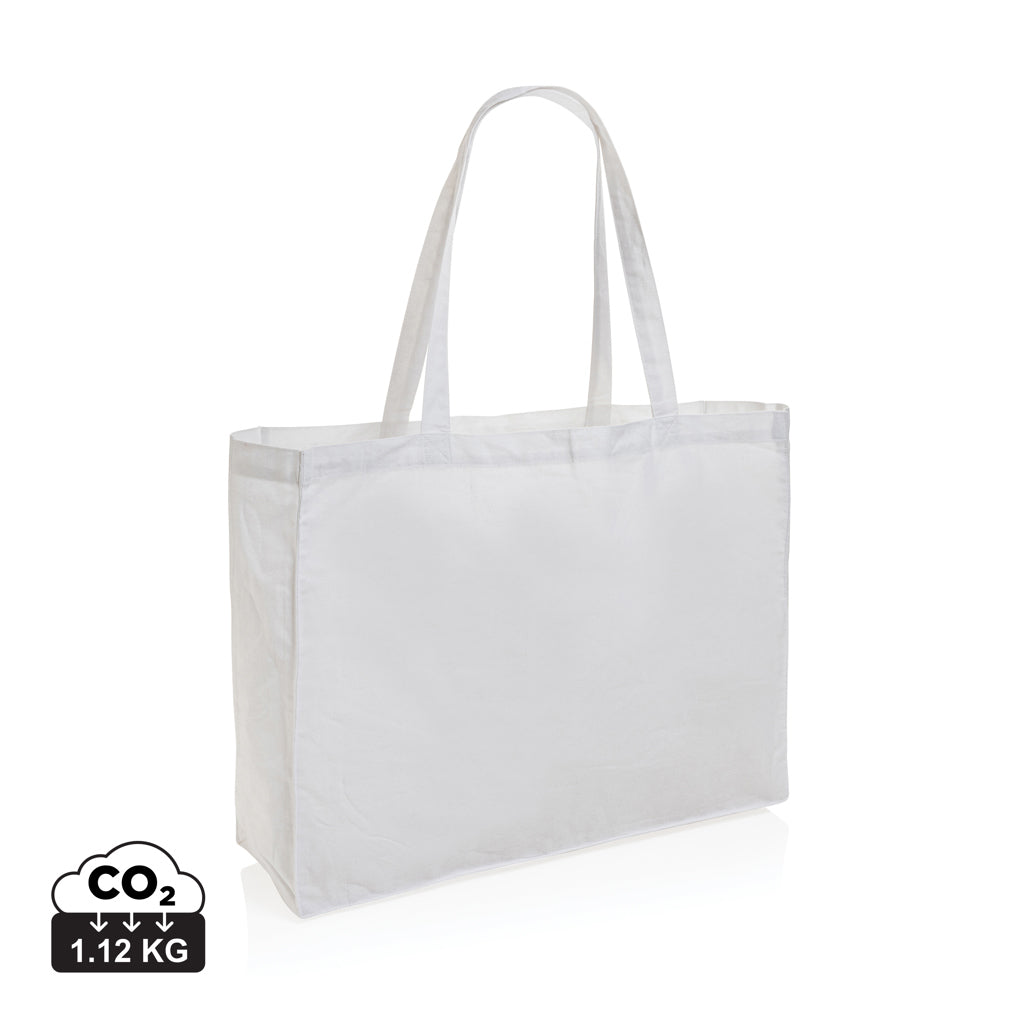 Impact AWARE™ recycelte Baumwoll-Shopper 145gr – weiß