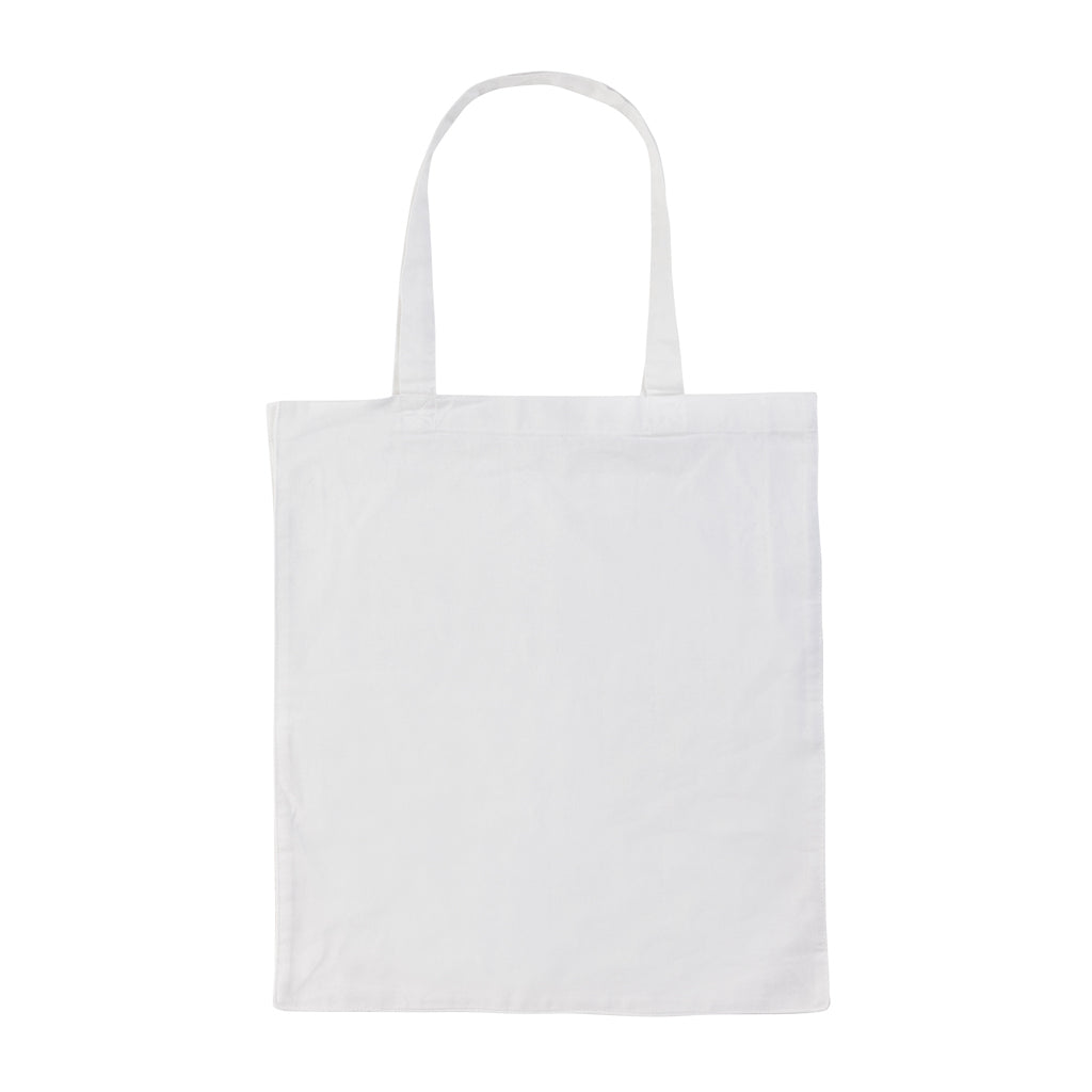 Impact AWARE™ recycelte Baumwolltasche 145gr mit Boden – weiß