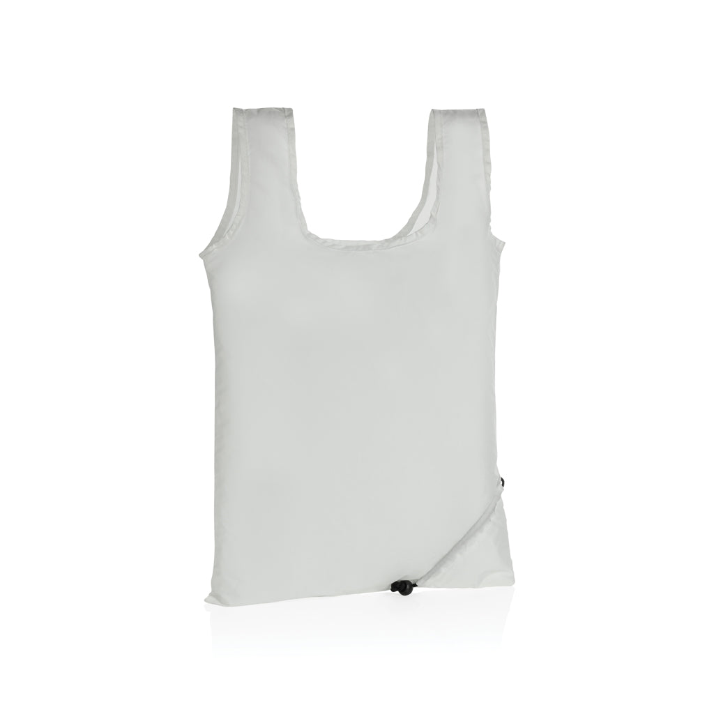 Impact AWARE™ RPET 190T faltbarer Shopper – weiß
