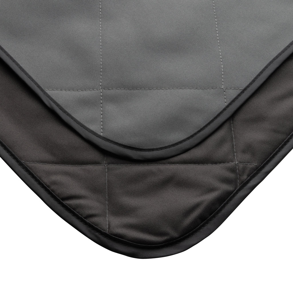 Impact Aware™ RPET faltbare, gesteppte Picknickdecke – anthrazit