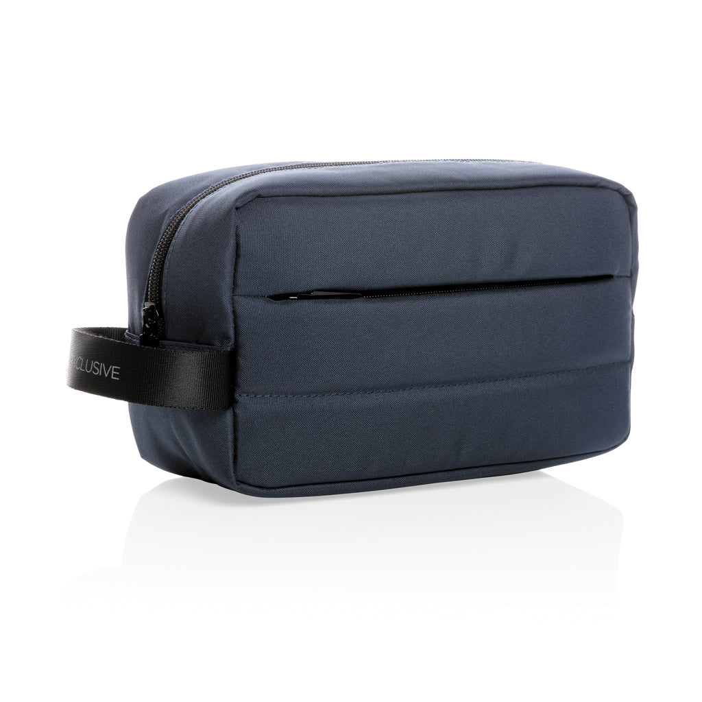Impact AWARE™ RPET Kulturtasche – navy blau