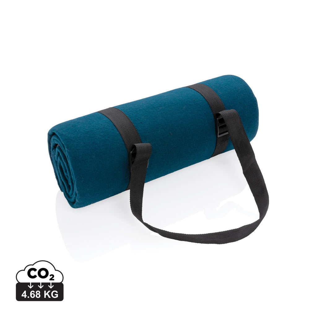 Impact AWARE™ RPET Picknickdecke – navy blau