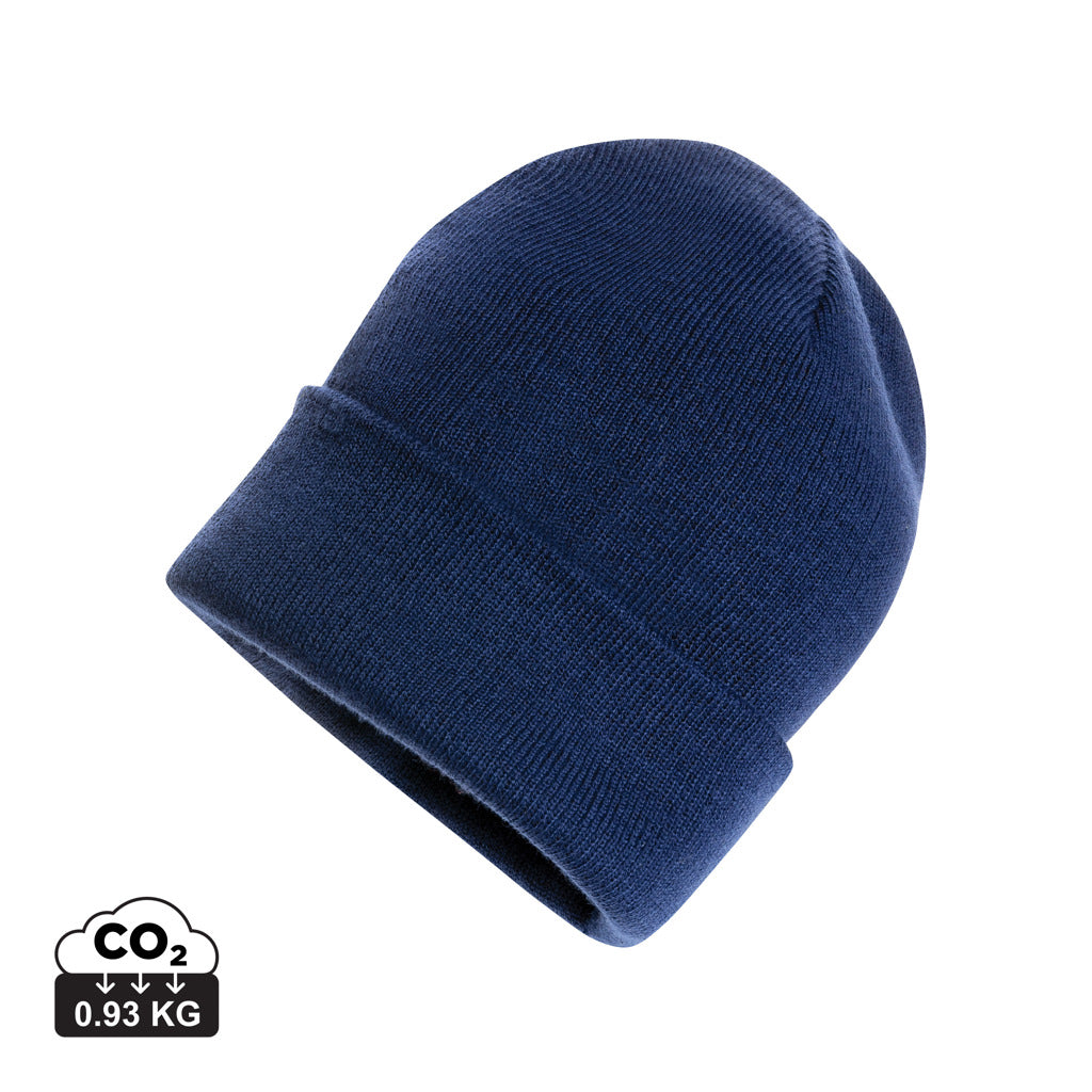 Impact Polylana® Beanie mit AWARE™ Tracer – blau