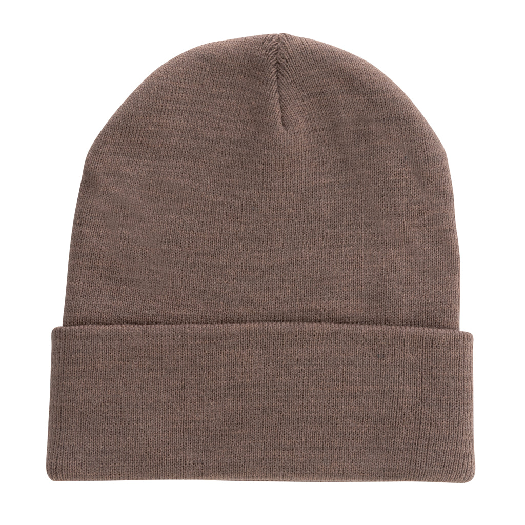 Impact Polylana® Beanie mit AWARE™ Tracer – braun