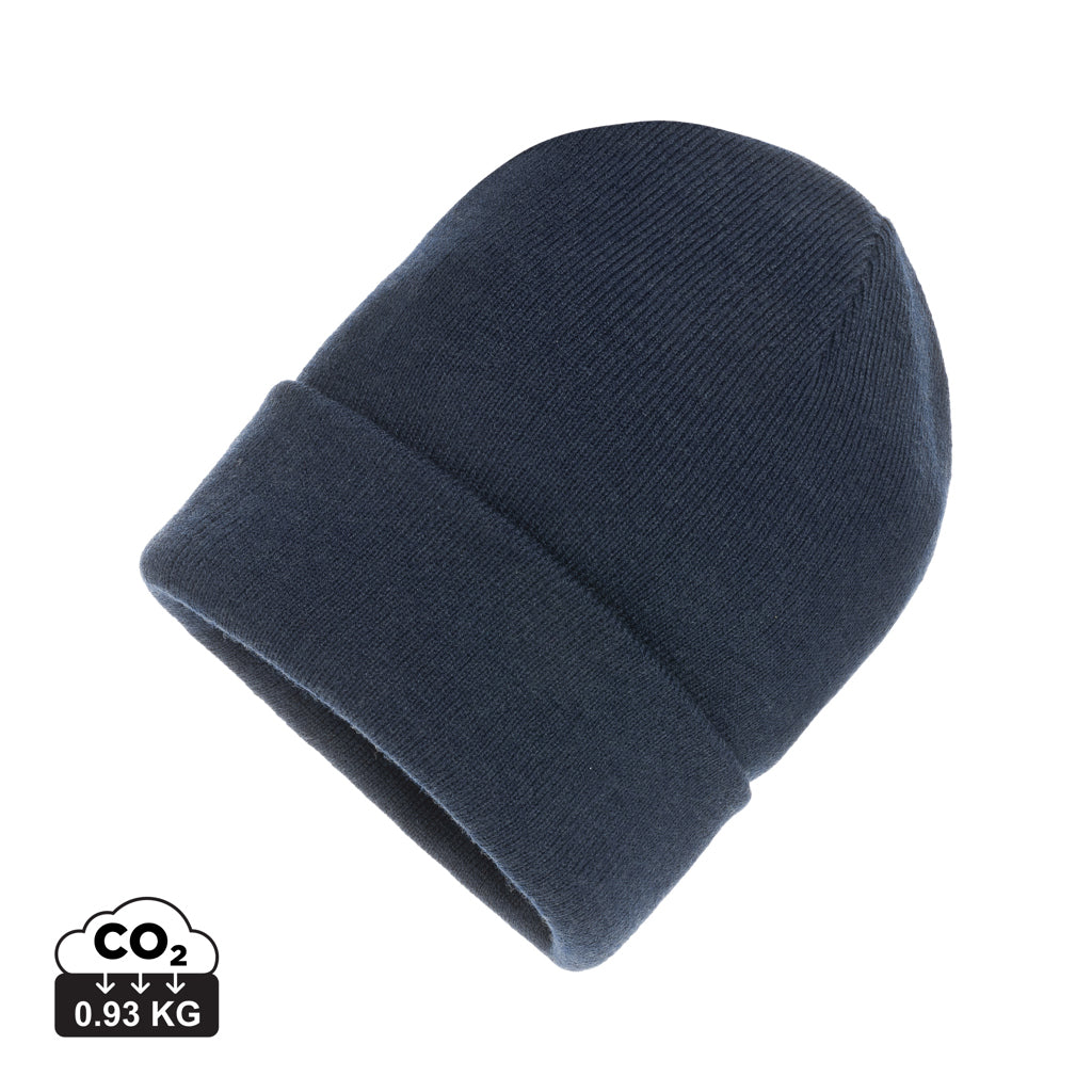 Impact Polylana® Beanie mit AWARE™ Tracer – navy blau