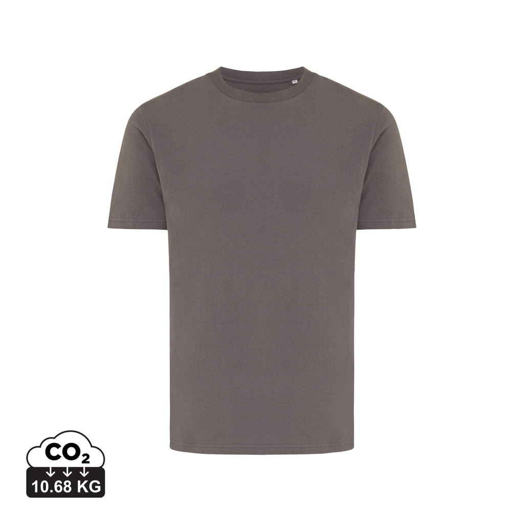 IQONIQ Brett T-Shirt aus recycelter Baumwolle – anthrazit