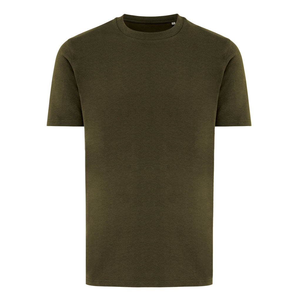 IQONIQ Brett T-Shirt aus recycelter Baumwolle – khaki