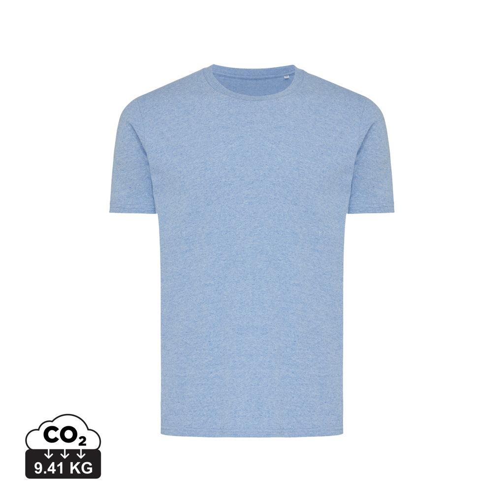IQONIQ Brett T-Shirt aus recycelter Baumwolle – light heather blue