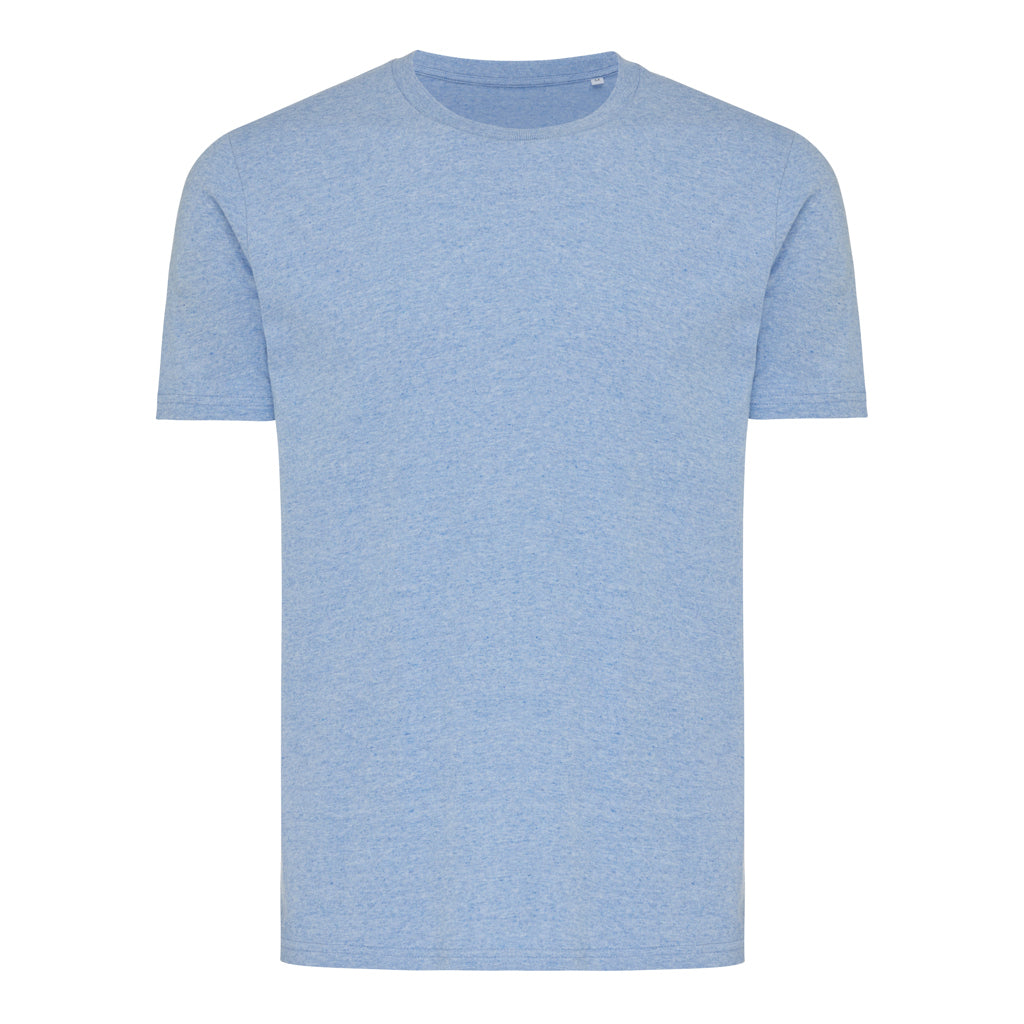 IQONIQ Brett T-Shirt aus recycelter Baumwolle – light heather blue
