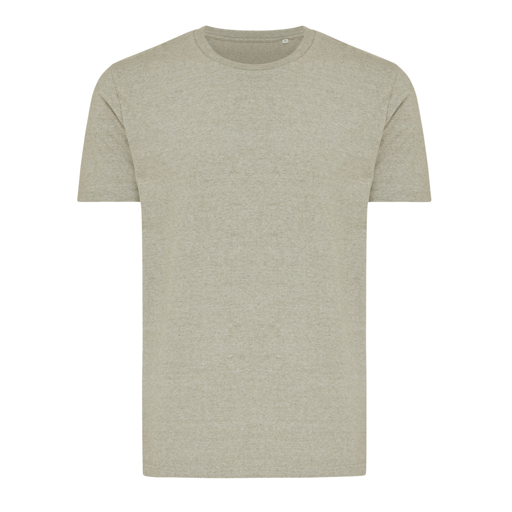IQONIQ Brett T-Shirt aus recycelter Baumwolle – light heather green