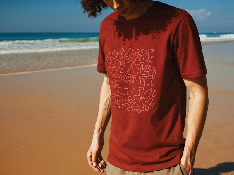 T Shirts und Polos mit Logo, getragen