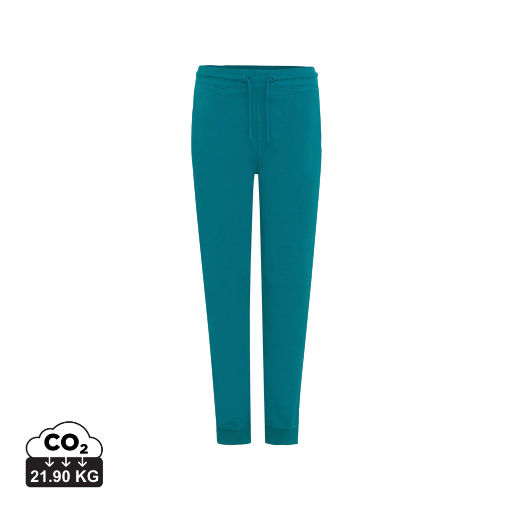 IQONIQ Cooper Jogger aus recycelter Baumwolle – verdigris