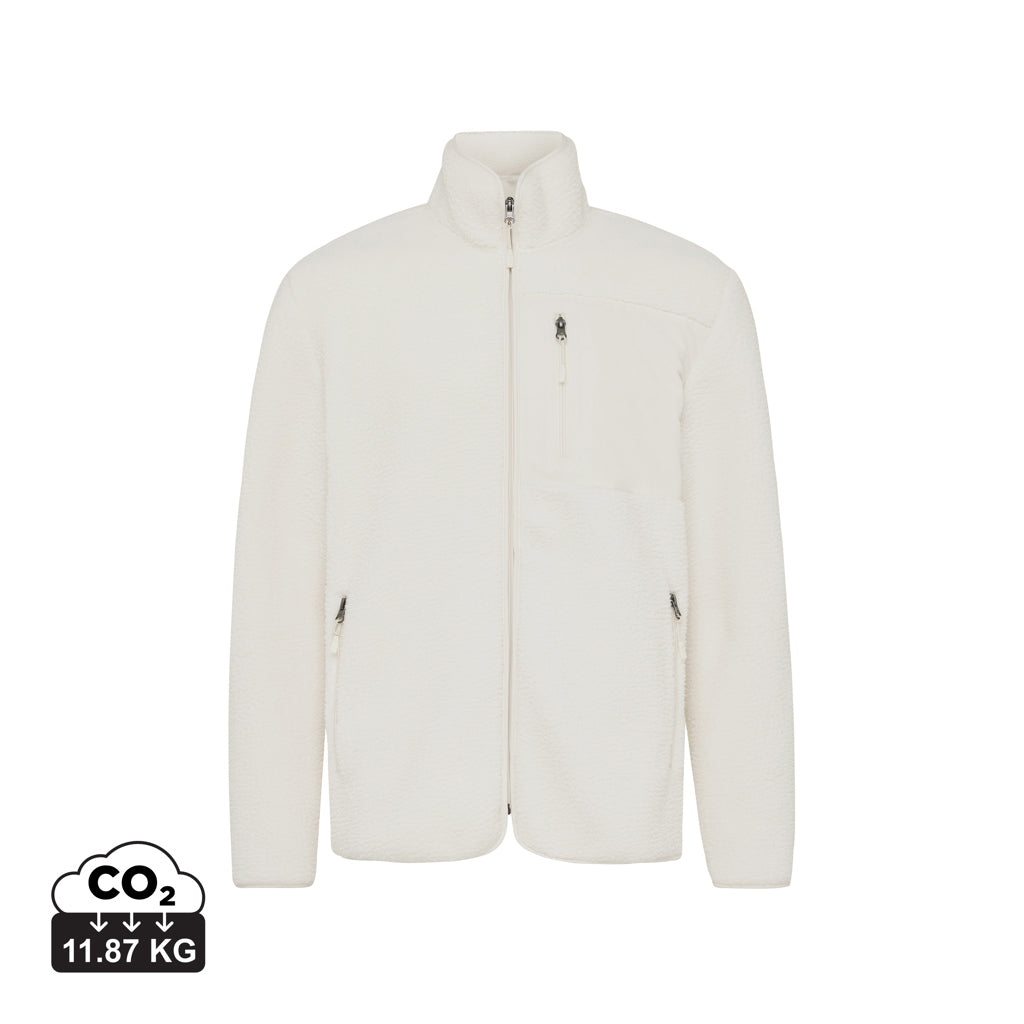 IQONIQ Diran Fleecejacke aus recyceltem Polyesterflor