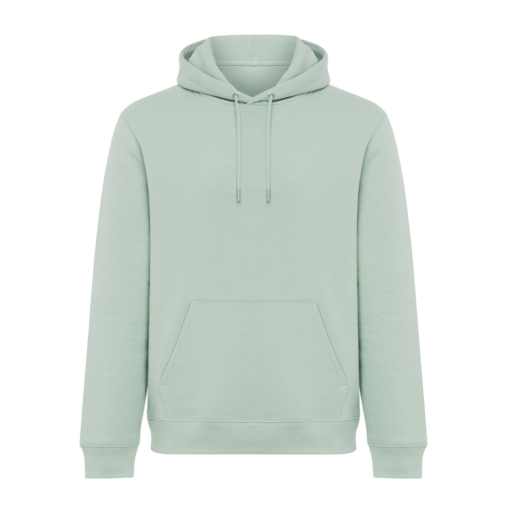 IQONIQ Joshua Hoodie aus recycelter Baumwolle – Iceberg green