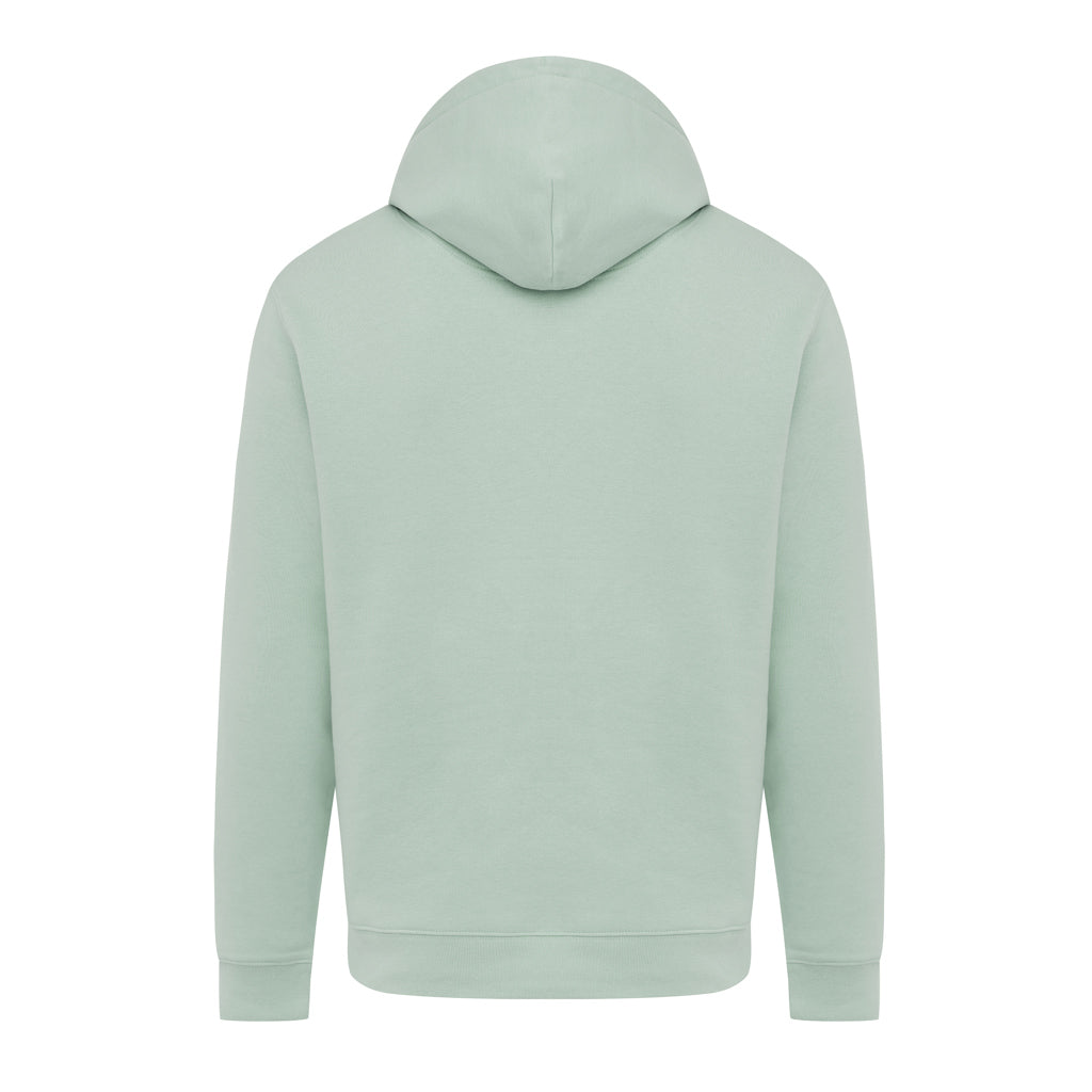 IQONIQ Joshua Hoodie aus recycelter Baumwolle – Iceberg green