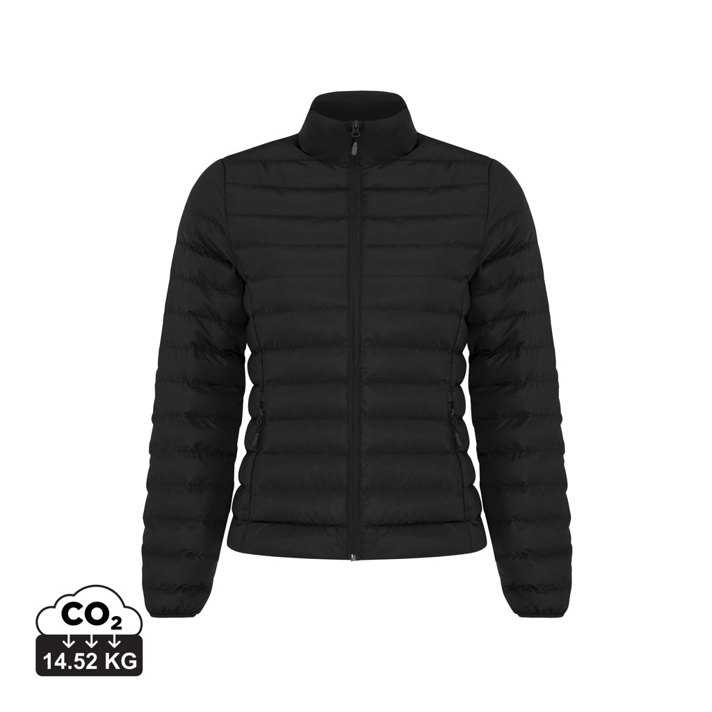 IQONIQ Maiko Damen Steppjacke aus recyceltem Polyester – schwarz