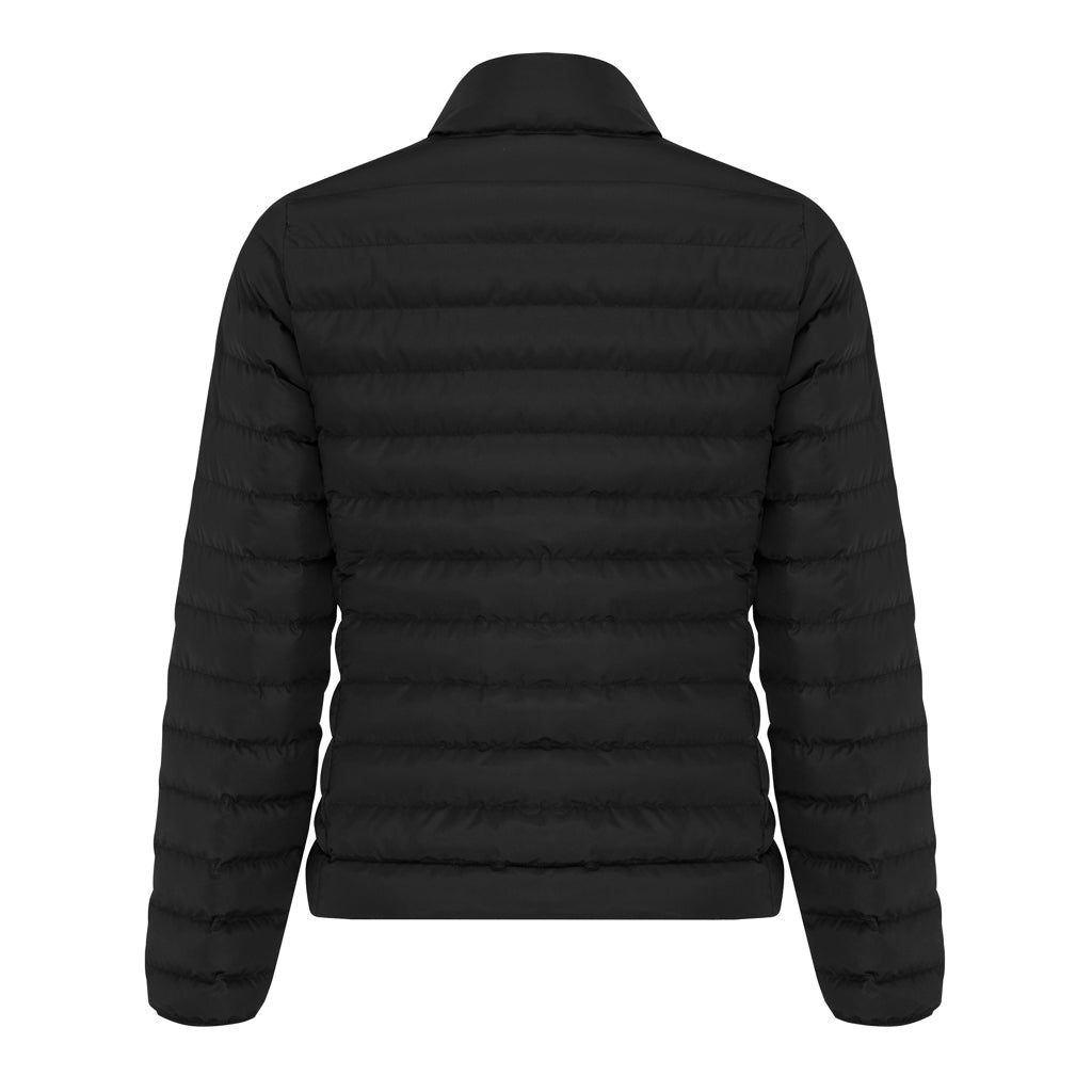 IQONIQ Maiko Damen Steppjacke aus recyceltem Polyester – schwarz