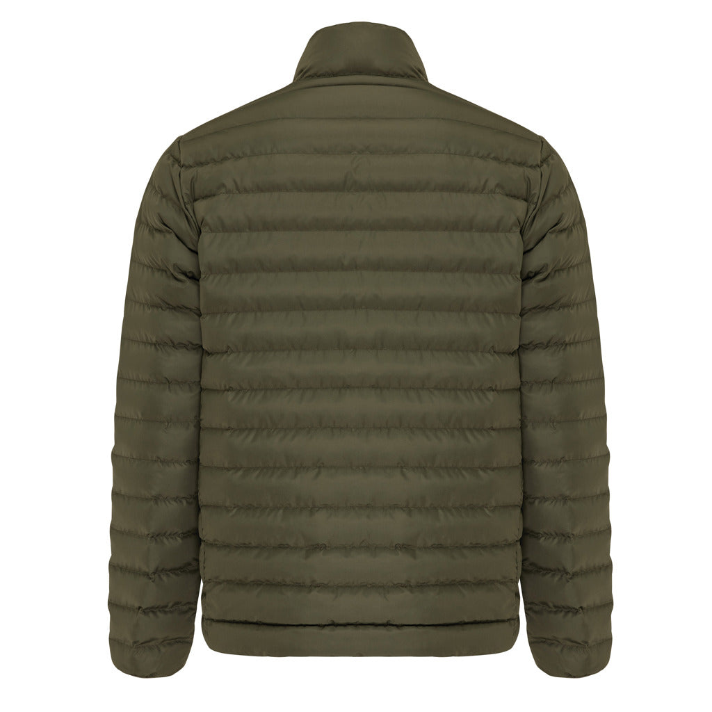 IQONIQ Maiko Herren Steppjacke aus recyceltem Polyester – khaki