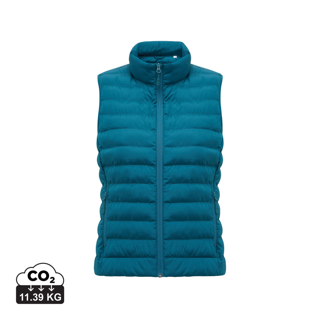 IQONIQ Meru Damen Bodywarmer aus recyceltem Polyester – dark teal