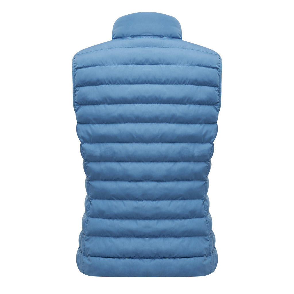 IQONIQ Meru Damen Bodywarmer aus recyceltem Polyester – moon blue
