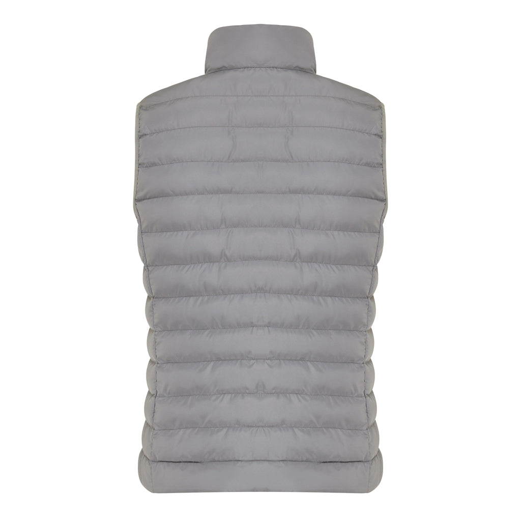 IQONIQ Meru Damen Bodywarmer aus recyceltem Polyester – Silbergrau