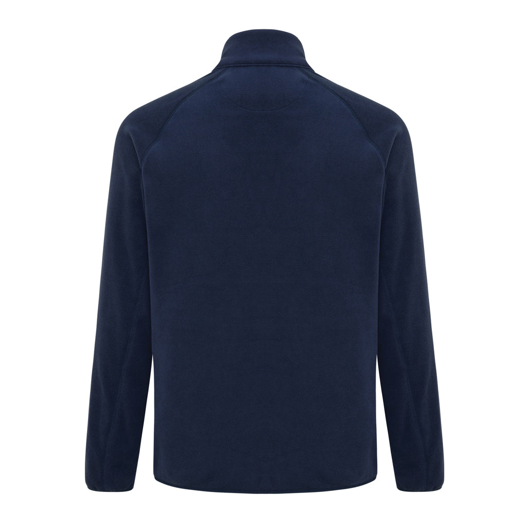 IQONIQ Talung Mikrofleece Jacke aus recyceltem Polyester – navy blau