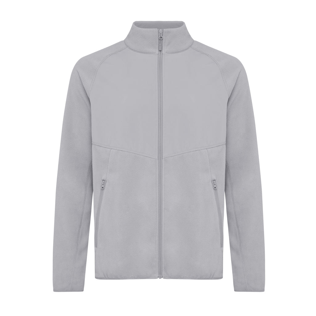 IQONIQ Talung Mikrofleece Jacke aus recyceltem Polyester – storm grey