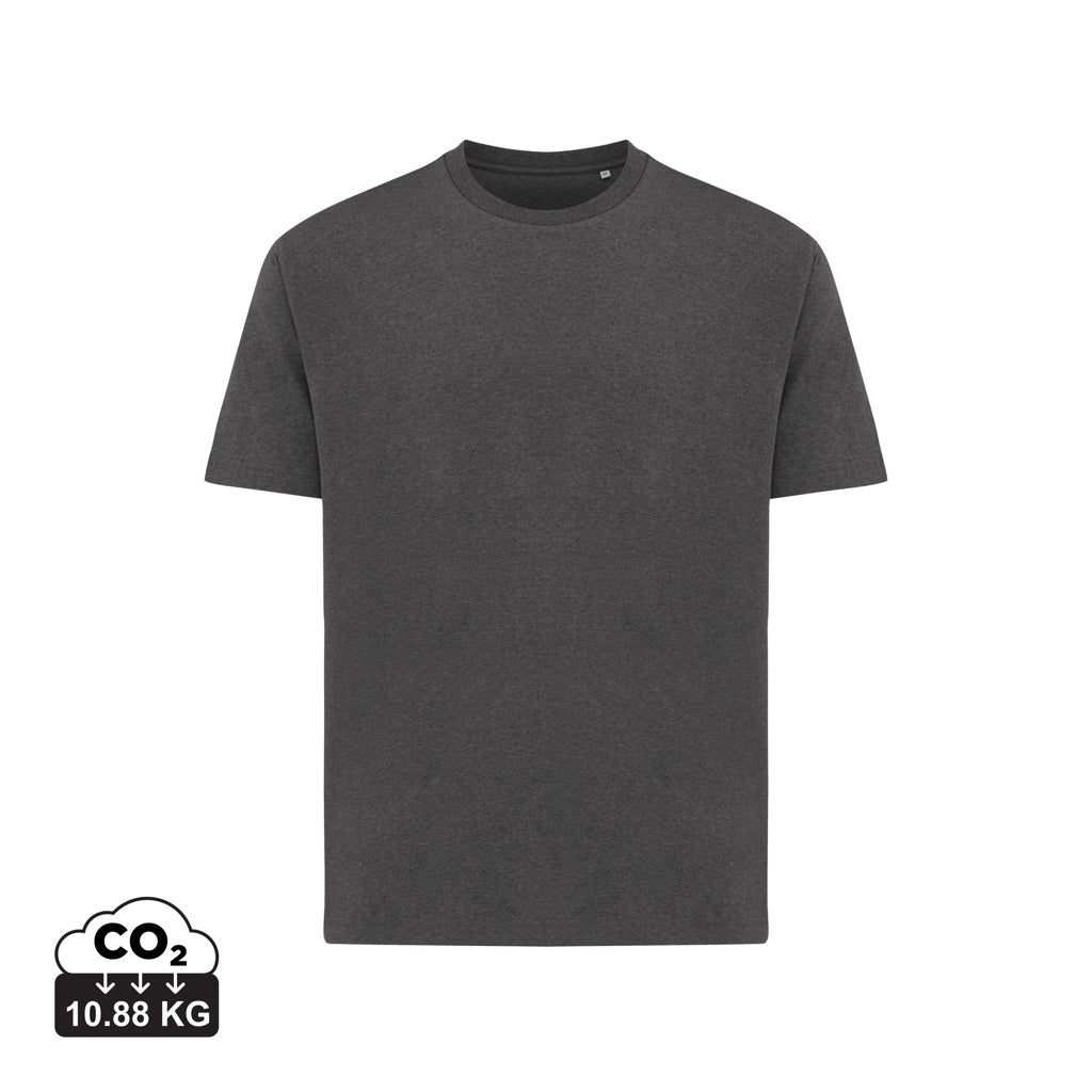 IQONIQ Teide T-Shirt aus recycelter Baumwolle – heather anthracite