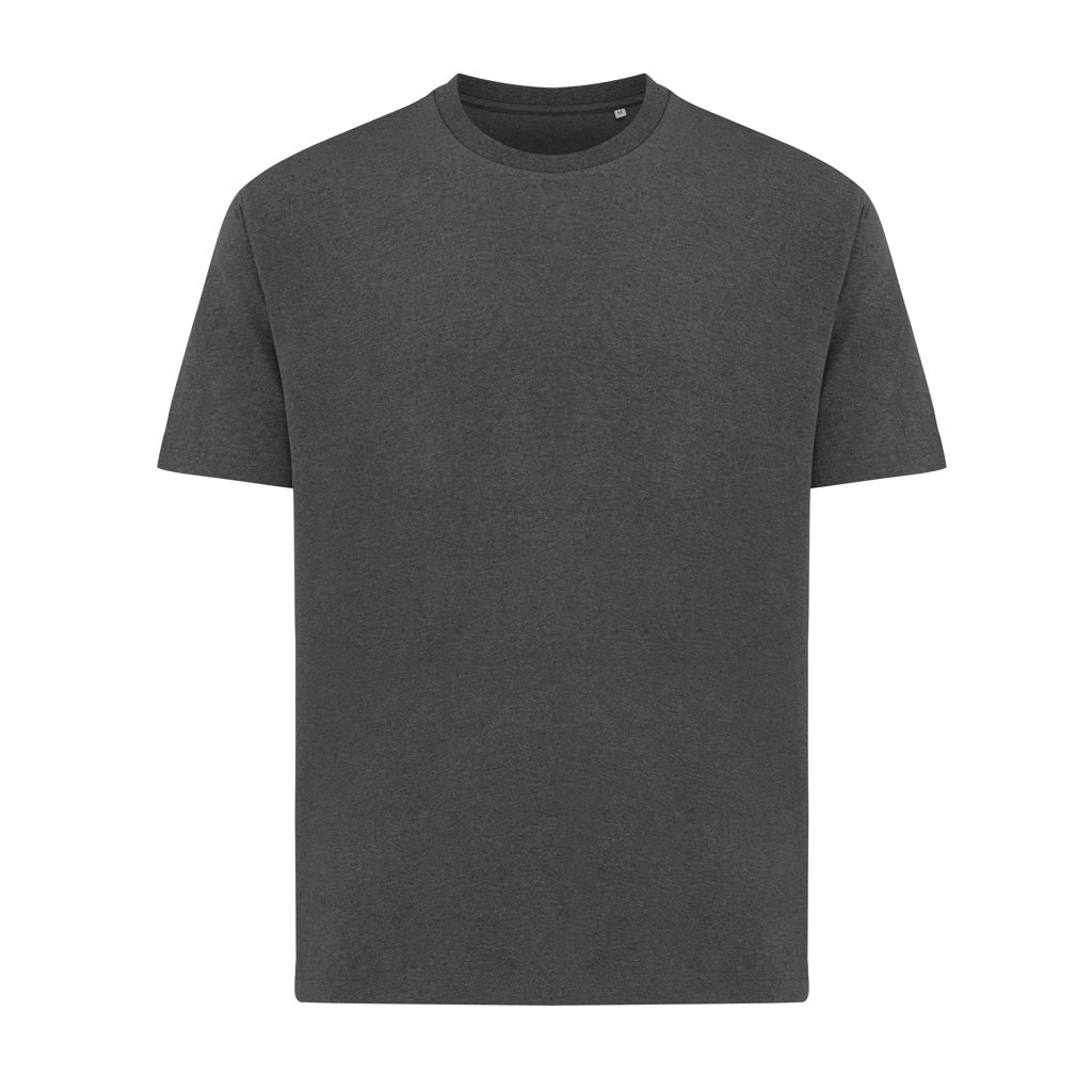 IQONIQ Teide T-Shirt aus recycelter Baumwolle – heather anthracite