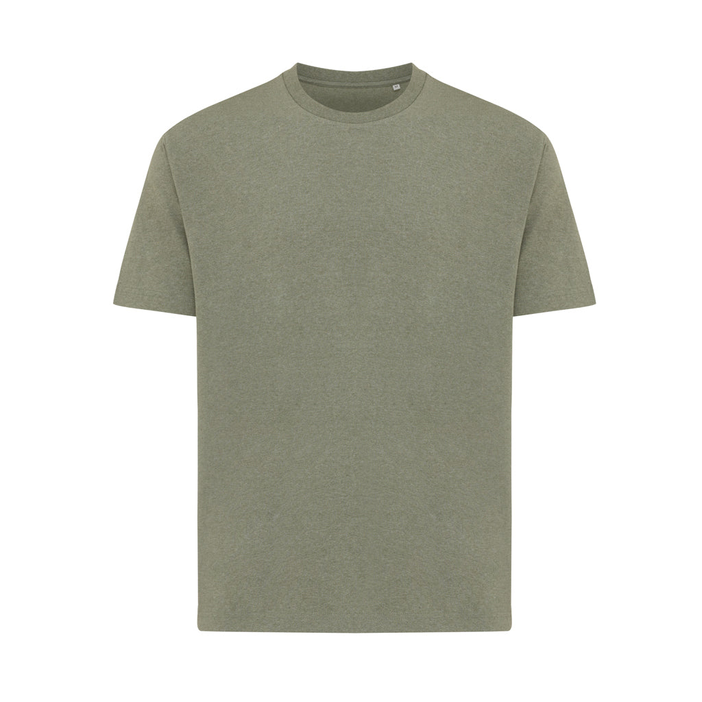 IQONIQ Teide T-Shirt aus recycelter Baumwolle – heather green