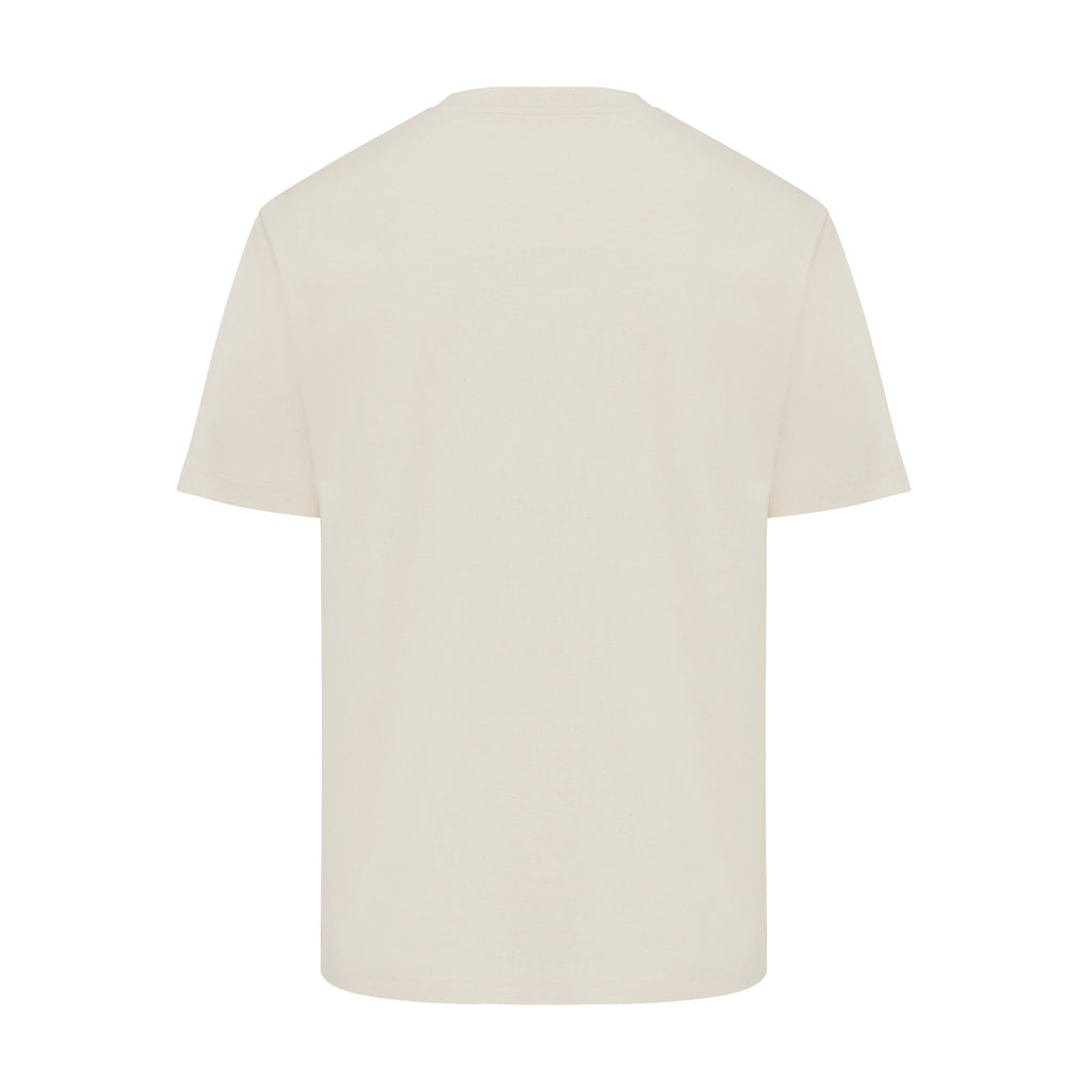 IQONIQ Teide T-Shirt aus recycelter Baumwolle – natural raw