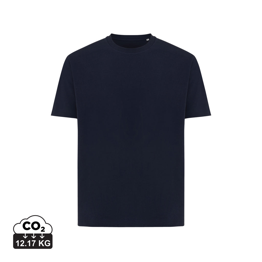 IQONIQ Teide T-Shirt aus recycelter Baumwolle – navy blau