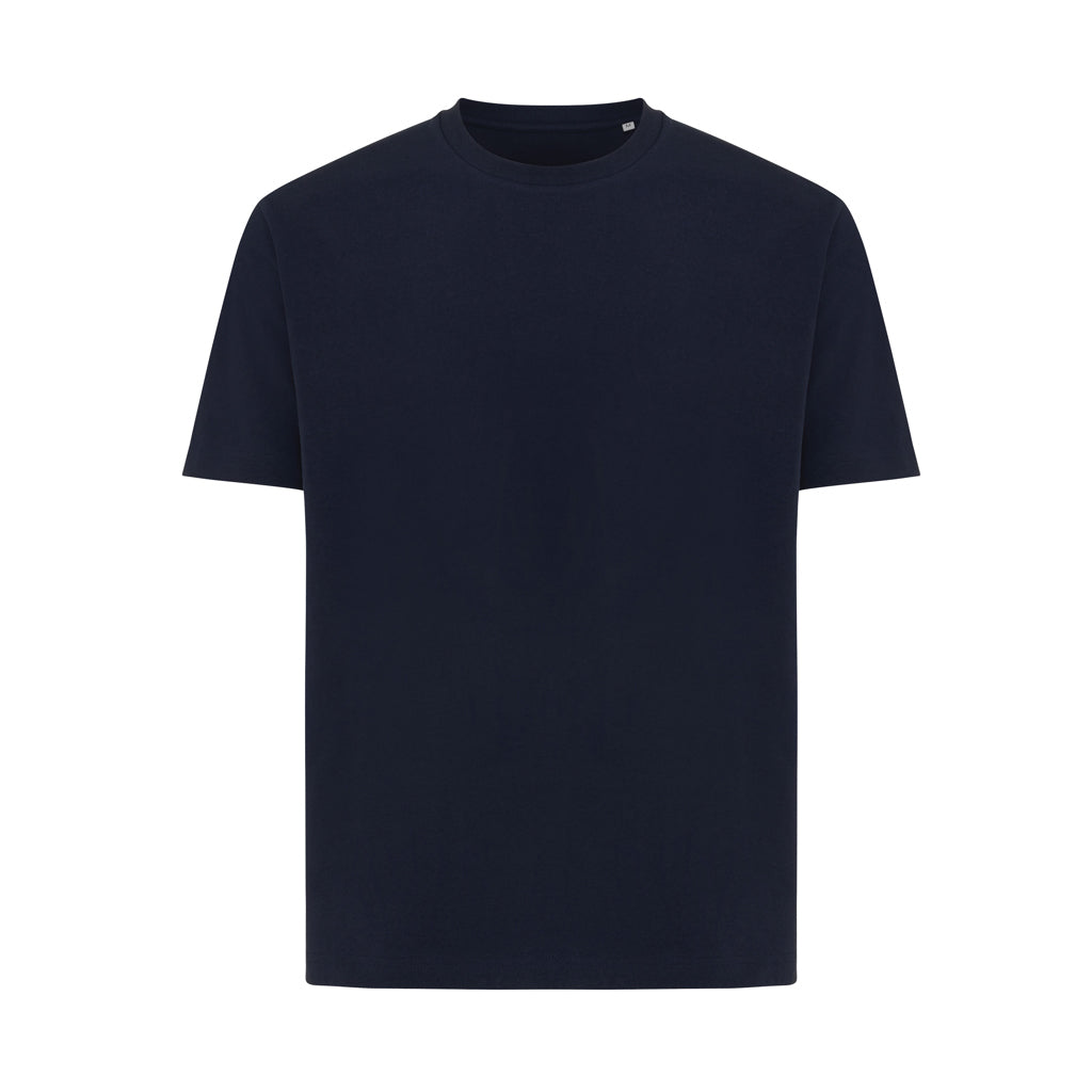 IQONIQ Teide T-Shirt aus recycelter Baumwolle – navy blau