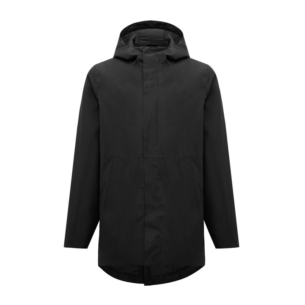 IQONIQ Thelon Parka aus recyceltem Polyester – schwarz